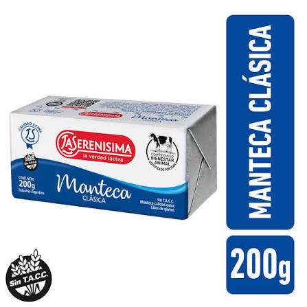 MANTECA LA SERENISIMA 200 OFERTA